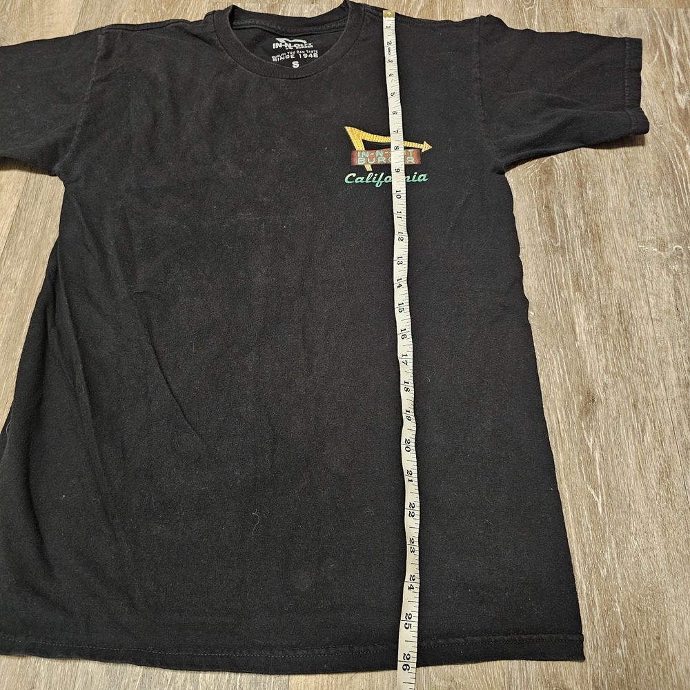 In N Out Burger California Sunset Palm Trees Graphic T Shirt- Cotton. Faded‎ - Picture 4 of 5
